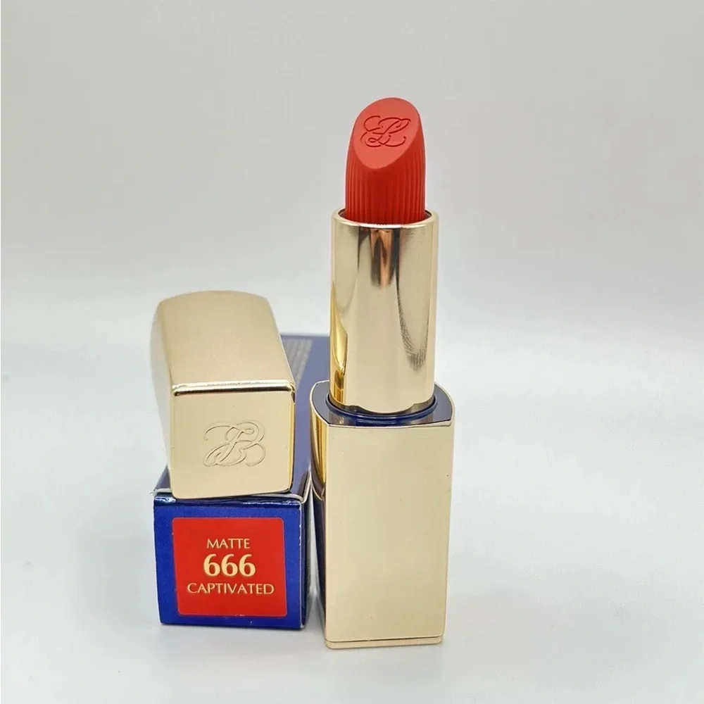 Estée Lauder Pure Colour Crème Matte Lipstick 666 CAPTIVATED NIB